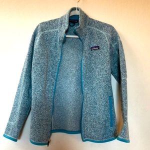 Patagonia women’s Better Sweater Small Blue